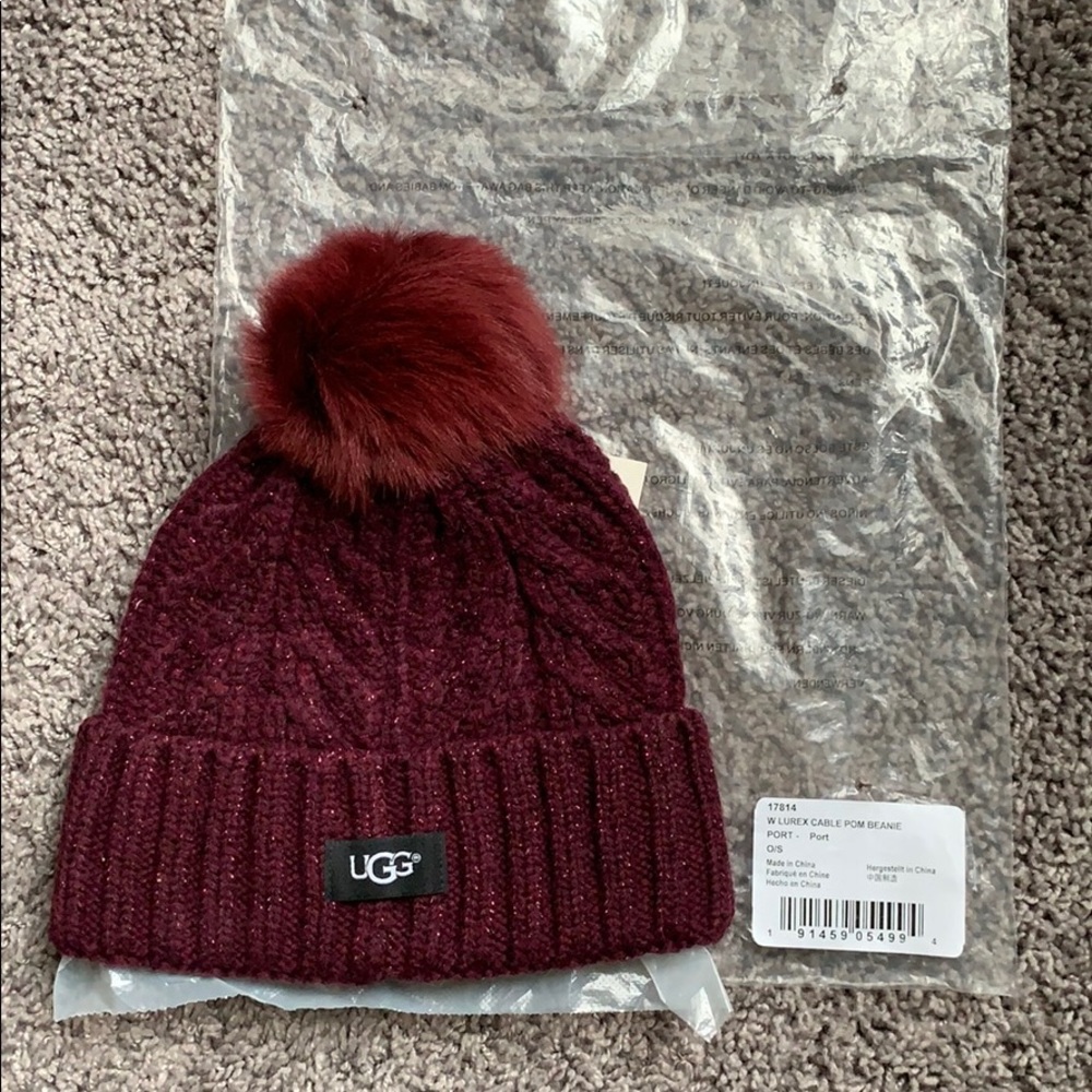 Ugg W Pom Beanie